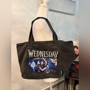 Wednesday Black Tote Bag